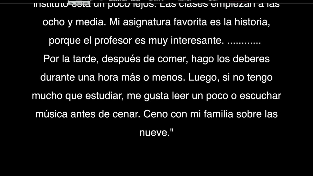 Rutina #learnspanish