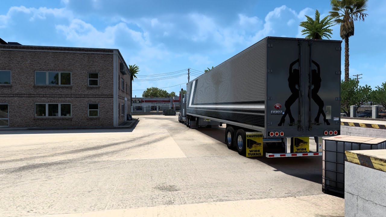 American Truck Simulator 103 - B4RT Modding Trailer