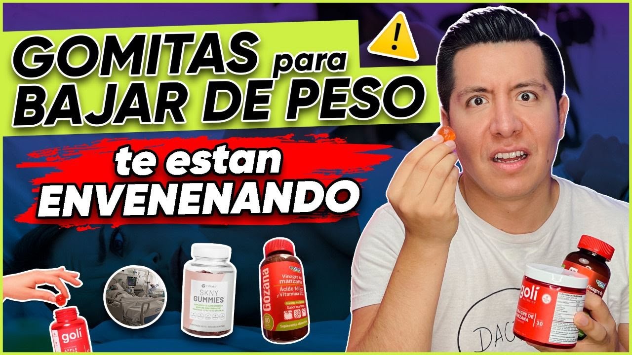 🚨¡CUIDADO! GOMITAS para BAJAR de PESO: UN PELIGRO | GOMITAS VINAGRE DE MANZANA Y MOROSIL | MR DOCTOR