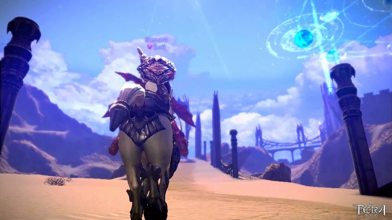 Tera Online Tour with Steparu 04 Westonia to Allemantheian Horse 1080p