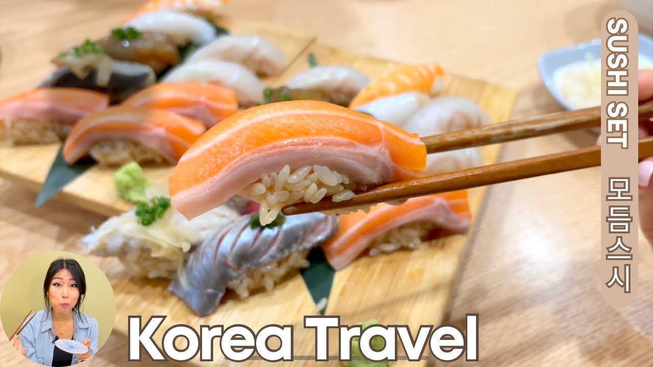 Best Restaurant in Korea | Sushi Set