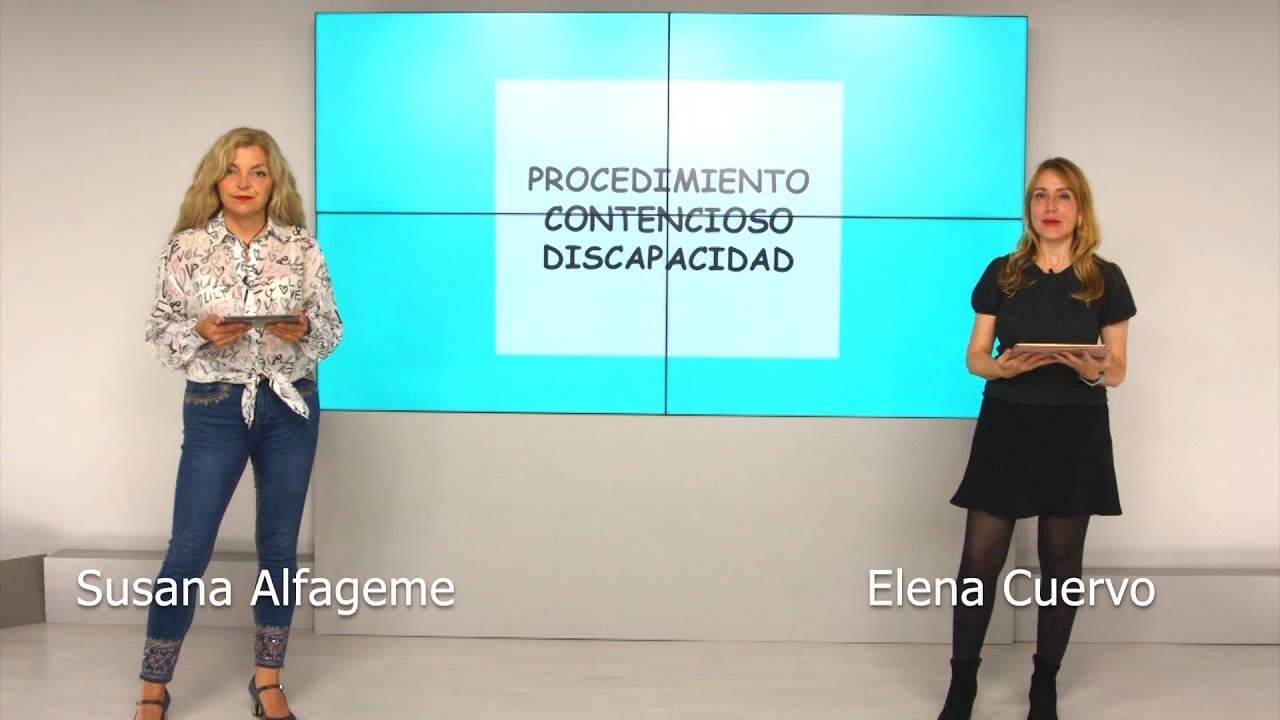 PROCEDIMIENTO CONTENCIOSO EN CASOS DE DISCAPACIDAD