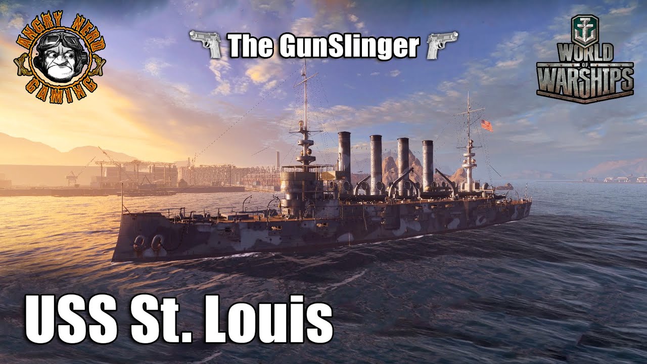 World of Warships: USS St. Louis Gameplay