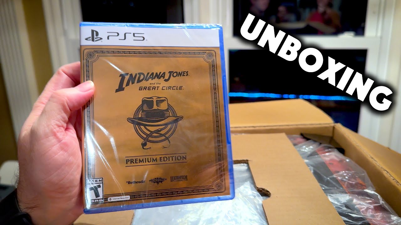 UNBOXING! Indiana Jones and the Great Circle Collector's Edition for Playstation 5