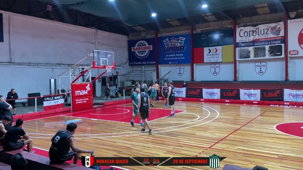 Fecha 6 - Grupo D - Huracan Buceo 91-64 20 De Septiembre