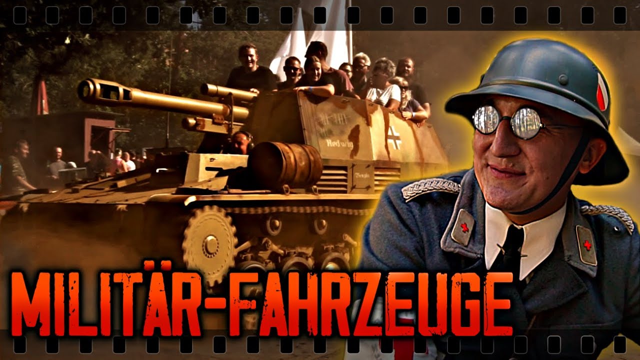 Uniformen, Panzer und Kanonen - Unterwegs auf dem Militärfahrzeug-Treffen