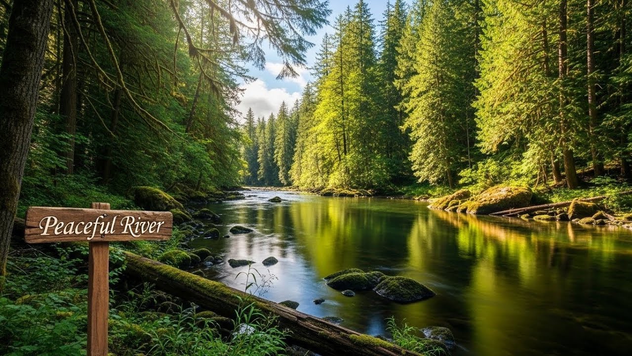 River and Forest Sounds 🌿🌊 Calm Nature Ambience for Relaxation and Focus #2037