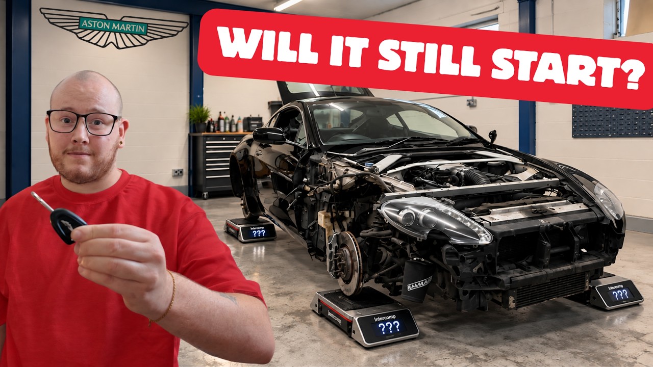 MAKING CARBON FIBRE PARTS TO MAKE MY V8 VANTAGE LIGHTER