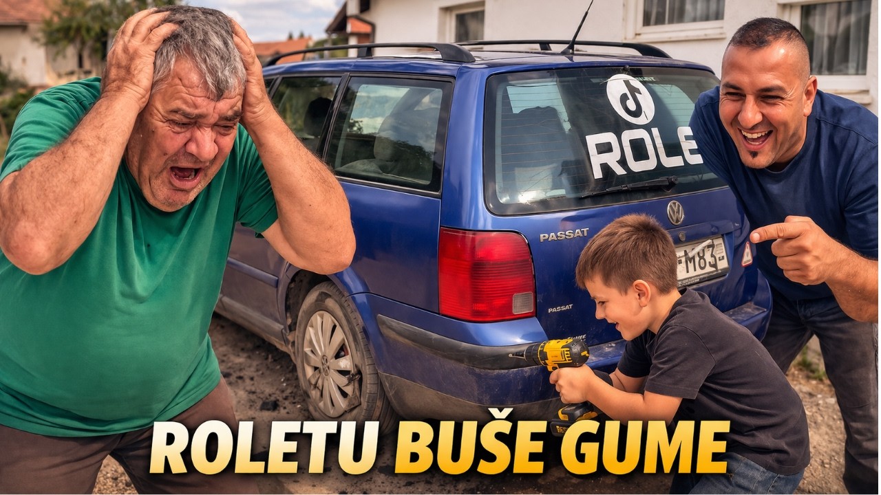 ROLETOV SIN I BRKIĆ BU&Scaron;E GUMU NA GOLFU - SMIJEH DO SUZA😂