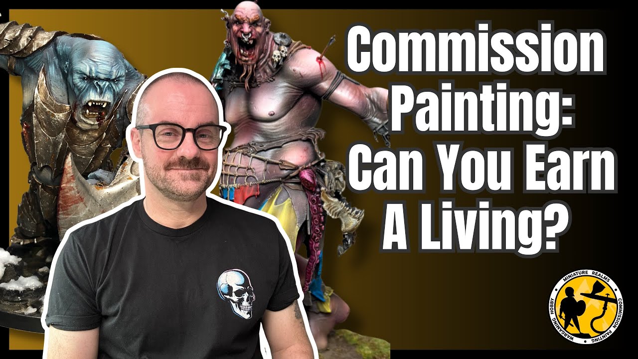 Commission Painting | So You Want To Become A Commission Painter? | Can You Earn A Living?