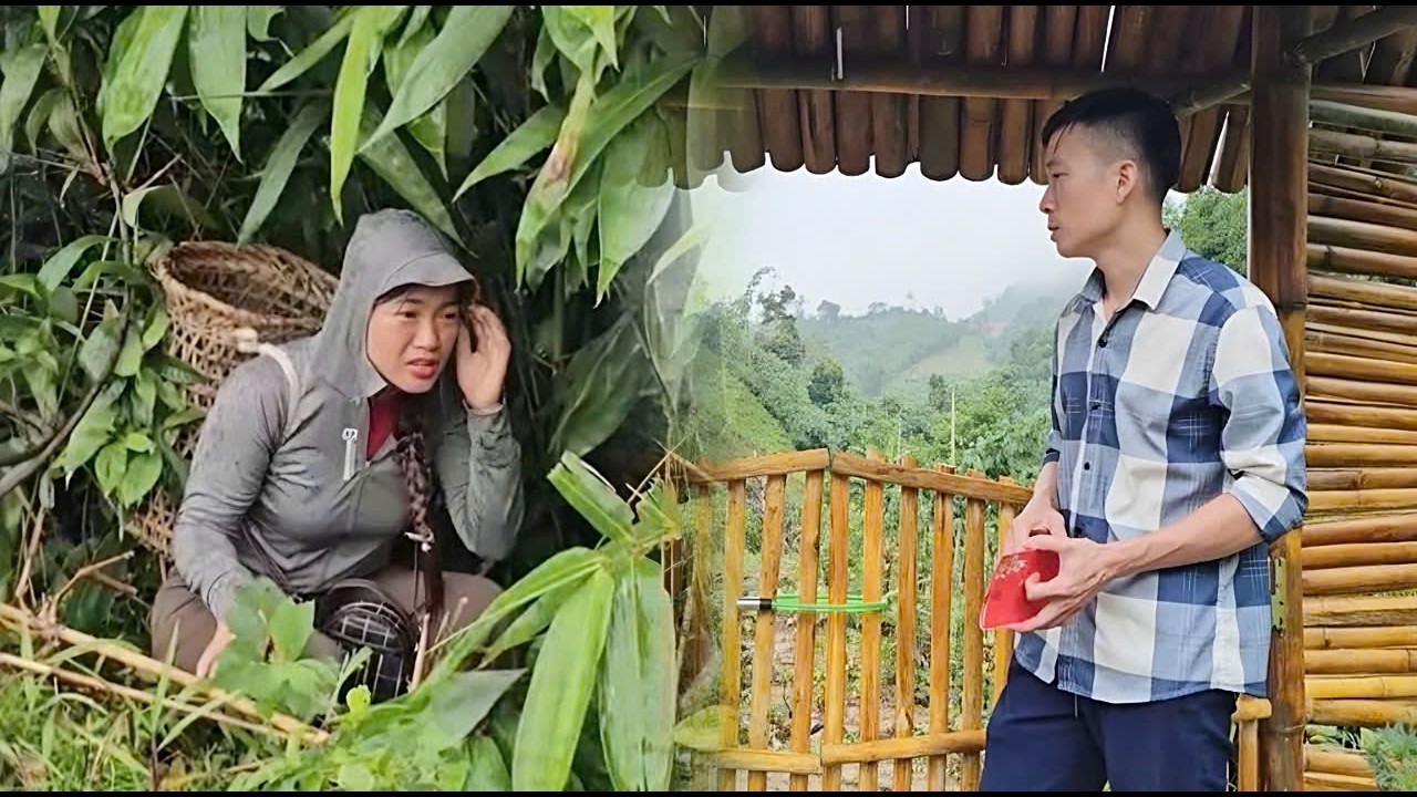 Hong immediately fled when she saw the man inside her house&mdash;who was he?