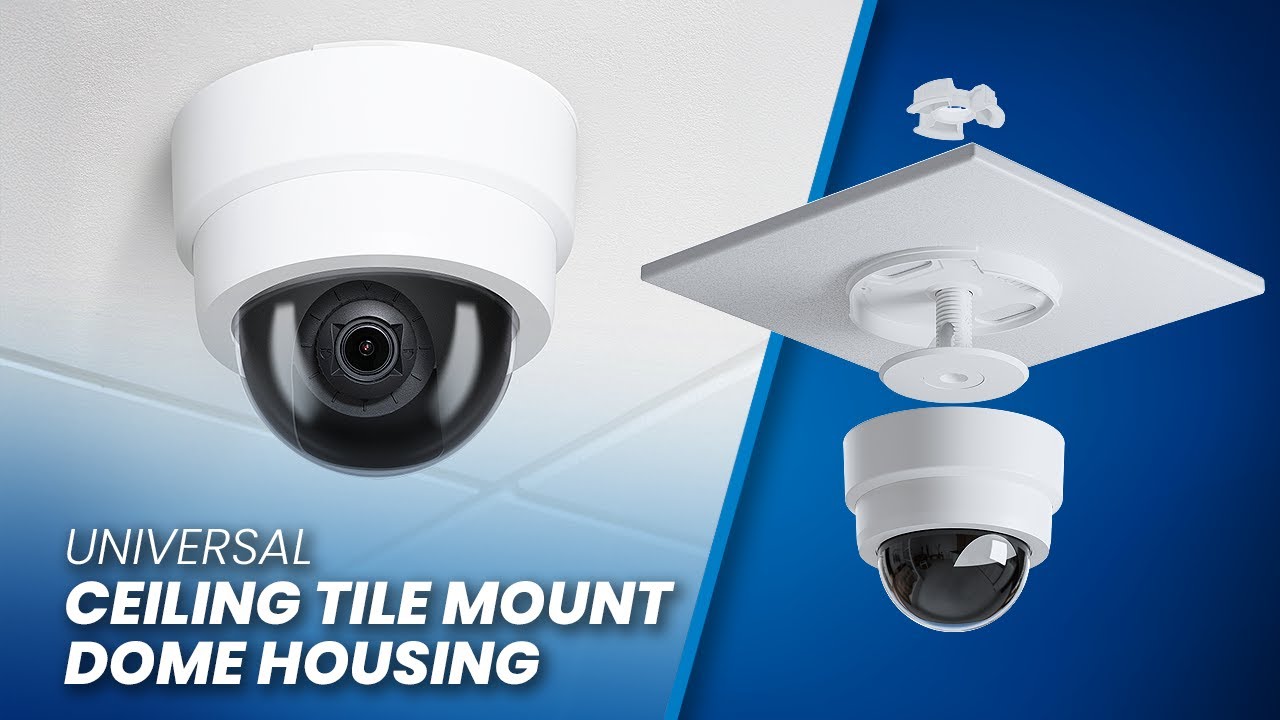 Achieve a Uniform Look with the CE-CTSMD Universal Ceiling Tile Dome Housing