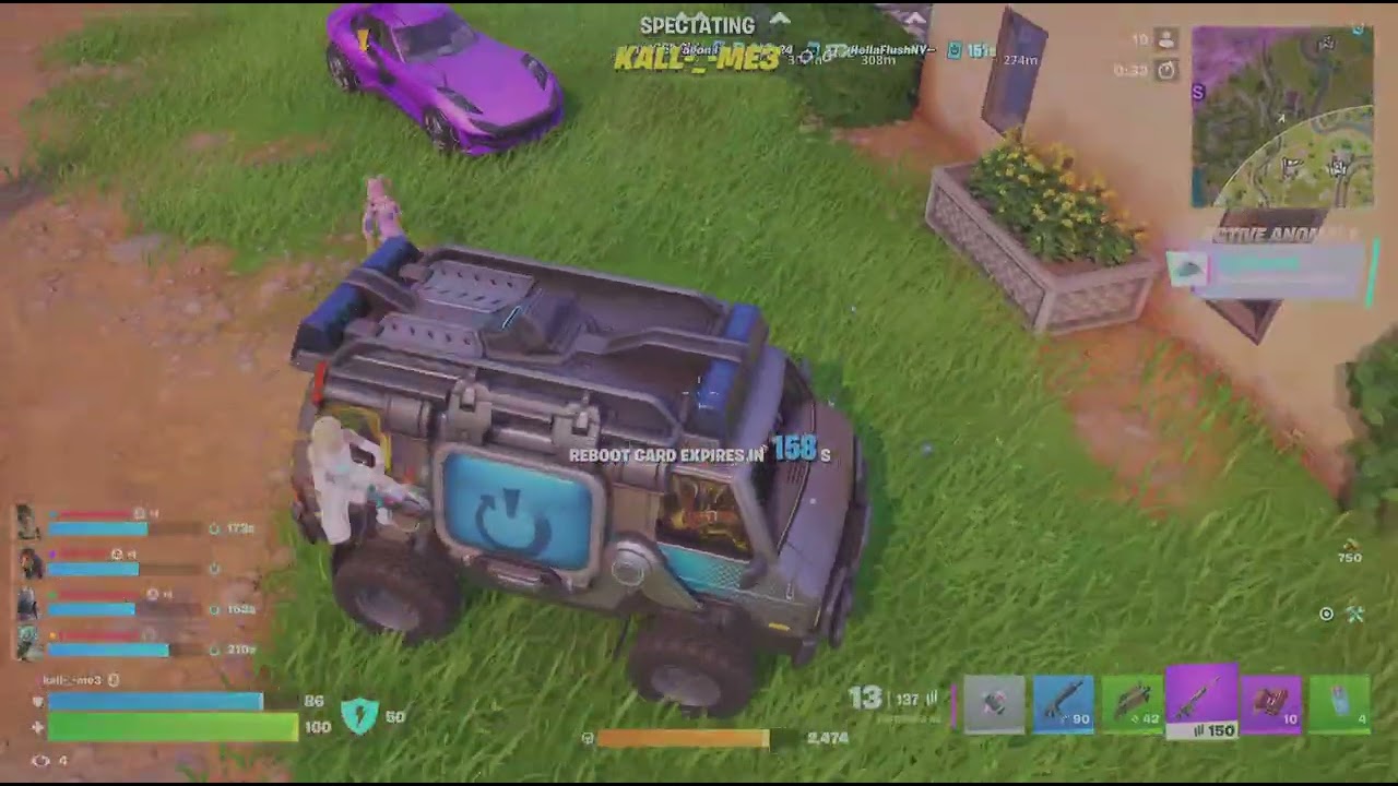 Fortnite Darth Jar Jar and friends play 5 player squads