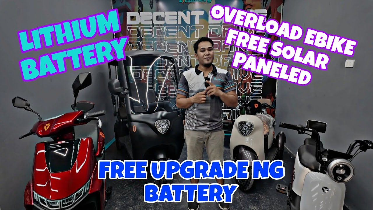 OVERLOAD SA FREEBIES NAKA SOLAR PANEL NA EBIKE