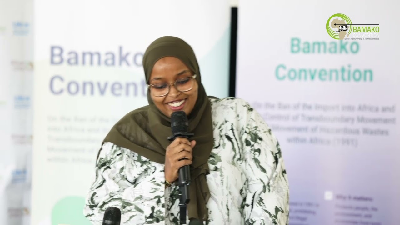 Dialogue on the Bamako Convention Regional Clearing House Mechanism (CHM)   Bushra Ahmed Abdi