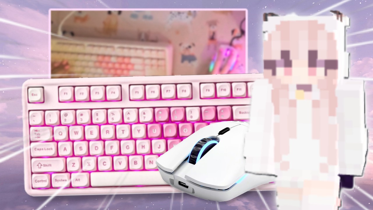 16 Minutes Thocky Bedwars Keyboard & Mouse Sounds (HANDCAM + UNBOXING)