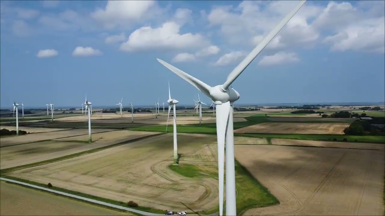 Riesiger Windpark mit E 66 und E 82