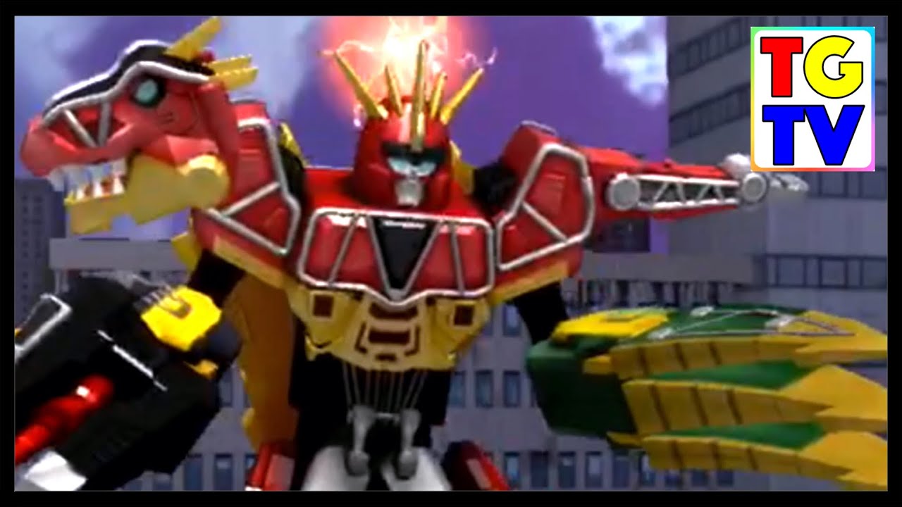 Power Rangers Dino Charge Rumble Game Megazord