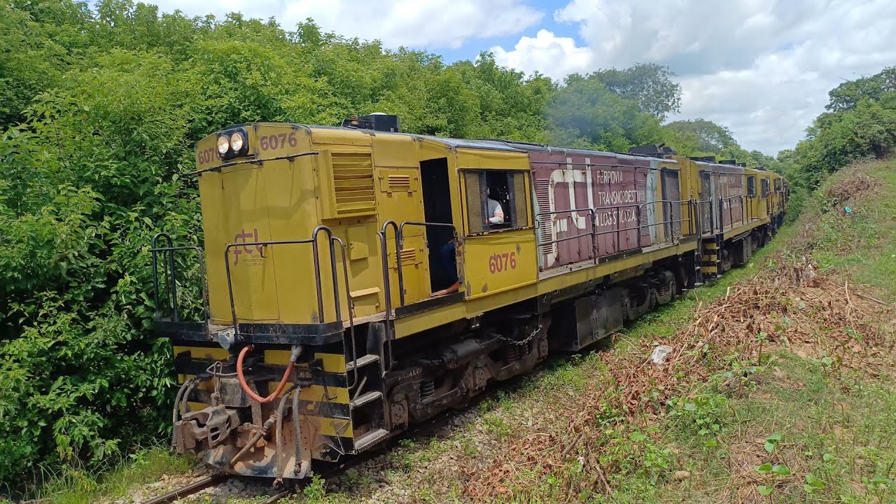 LÁ VAI O TREM | TREM DA TRANSNORDESTINA COM TRIPLEX DE ALCO RSD-8 E DUOLA DE GM G12