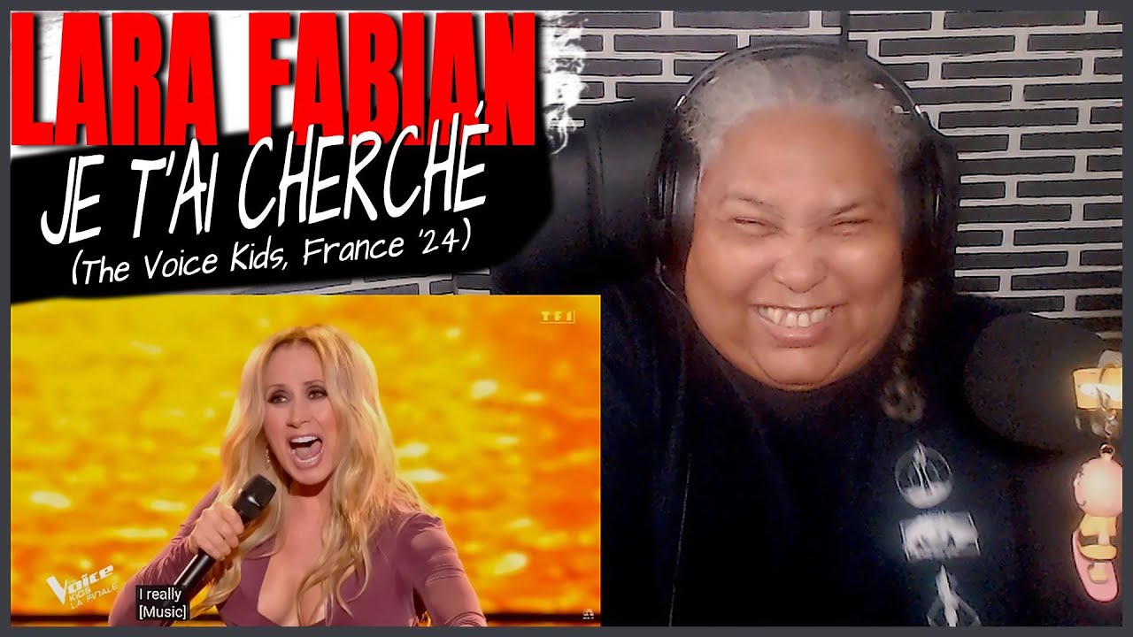 Lara Fabian - Je t'ai Cherché (Live at The Voice Kids, France, 2024) - Reaction