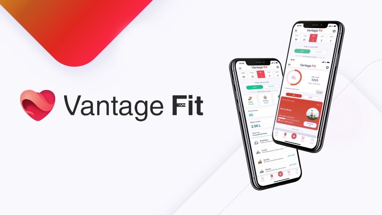 Vantage Fit Product Video | Corporate Wellness App | Employee Productivity