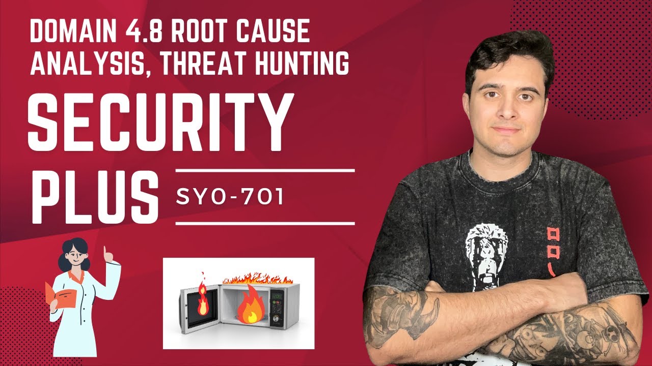 Security+ Domain 4.8 Root Cause Analysis, Threat Hunting & Digital Forensics