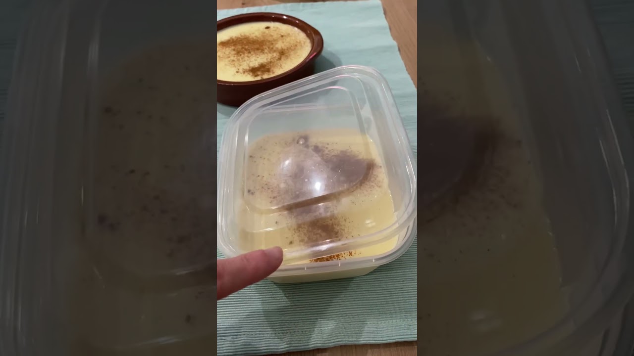 Natillas caseras #natillas #l&aacute;cteos #calcio #canela #crema #prote&iacute;nas