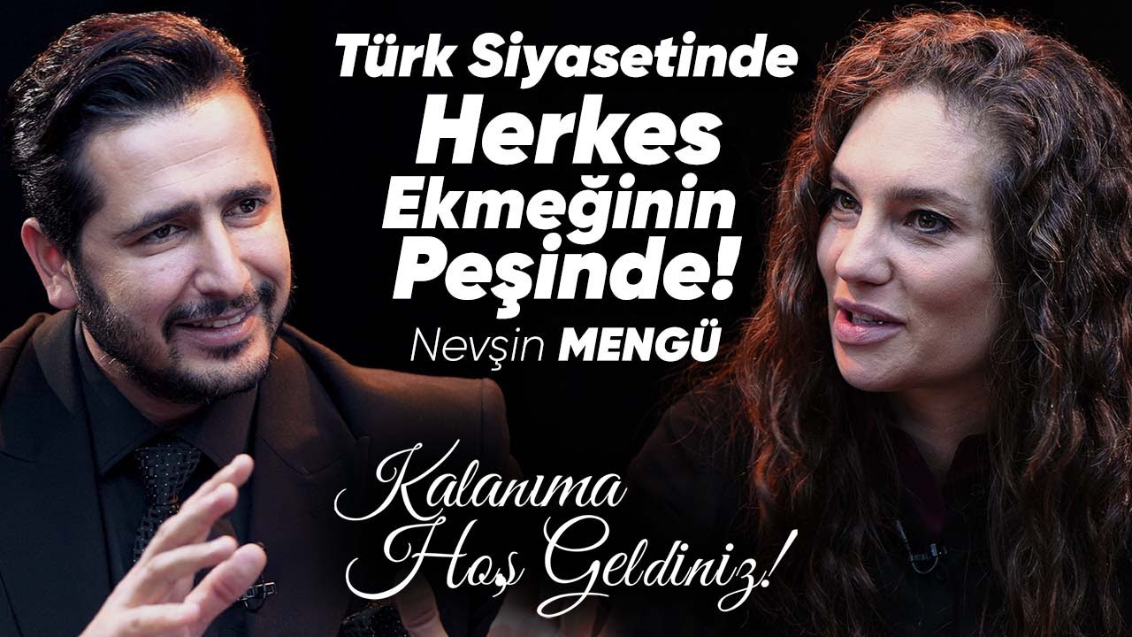 Nevşin Mengü: Türk siyasetinde herkes ekmeğinin peşinde | Taner Çağlı Kalanıma Hoş Geldiniz