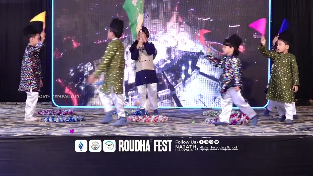 ROUDHA FEST 2025 | Roudhathul  Qur'an Montessori Pre School | Najath HSS Peruvallur