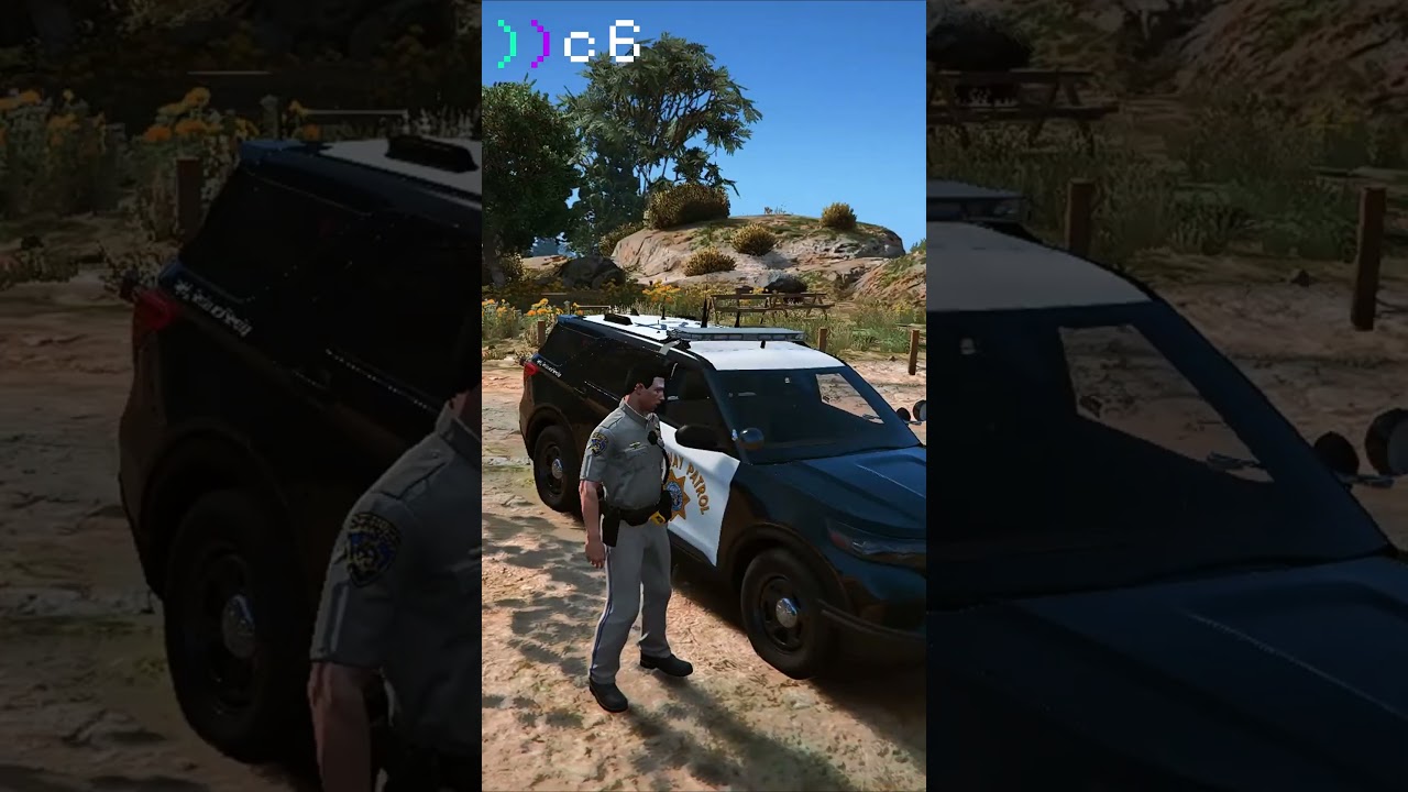Дал офицеру прямо в табло😮 | Code6.ru GTA 5 RolePlay #shorts   #code6  #gtarp
