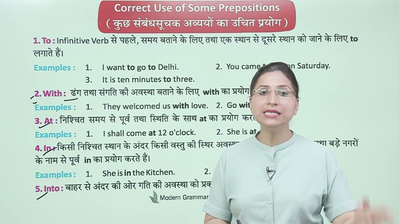 Ch 10 | Preposition |  Modern English Grammar | Class 05 | Unit 1 | Growing Mind | For Children