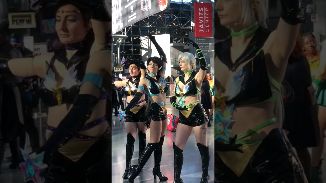 The BEST SAILOR STARLIGHTS COSPLAY from SAILOR MOON #sailormoon #sailormooncosplay #cosplay #shorts