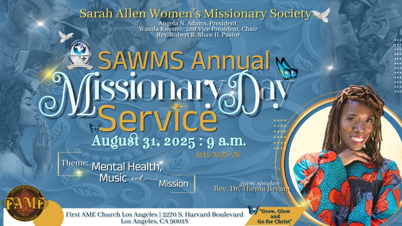 08/31/2025 Sarah Allen WMS Annual Day, Rev. Thema Bryant, Ph.D., "I  Have A Mind For The Mission"