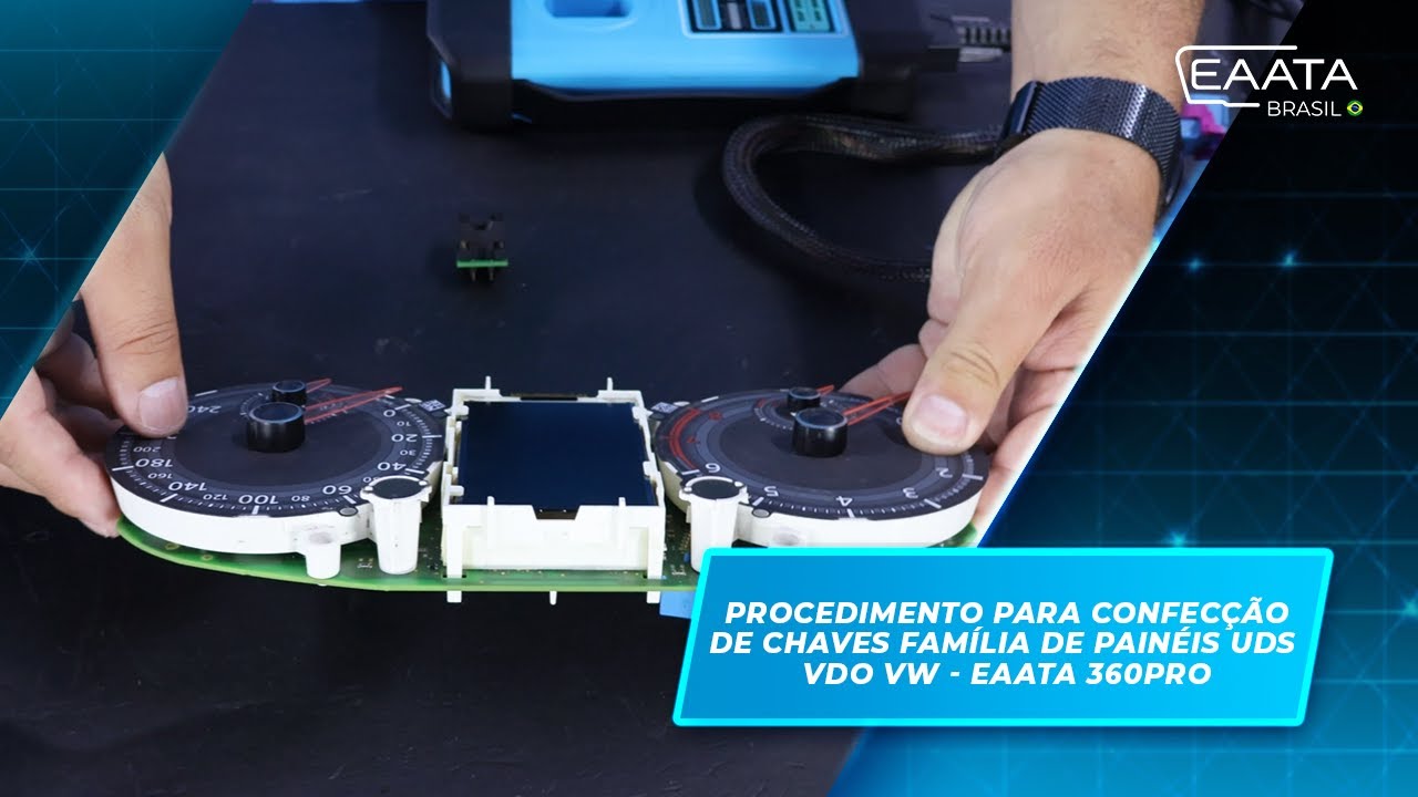 PROCEDIMENTO PARA CONFECÇÃO DE CHAVES - FAMÍLIA DE PAINÉIS UDS VDO VOLKSWAGEN