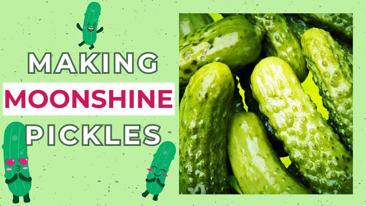 How to Make Boozy Moonshine Pickles