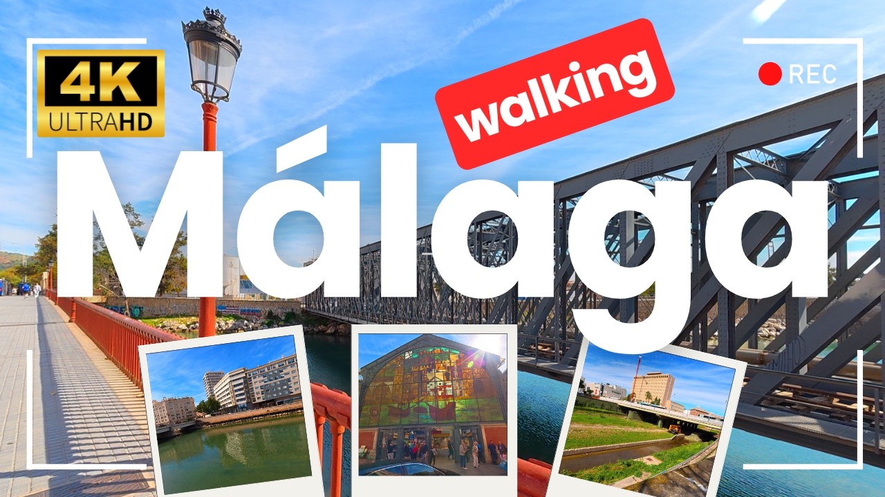 📍Caminando por la BELLA ciudad de MÁLAGA 💚 | 🇪🇸 | Andalusia, Spain.  🌍 ( 4K ) ☀️