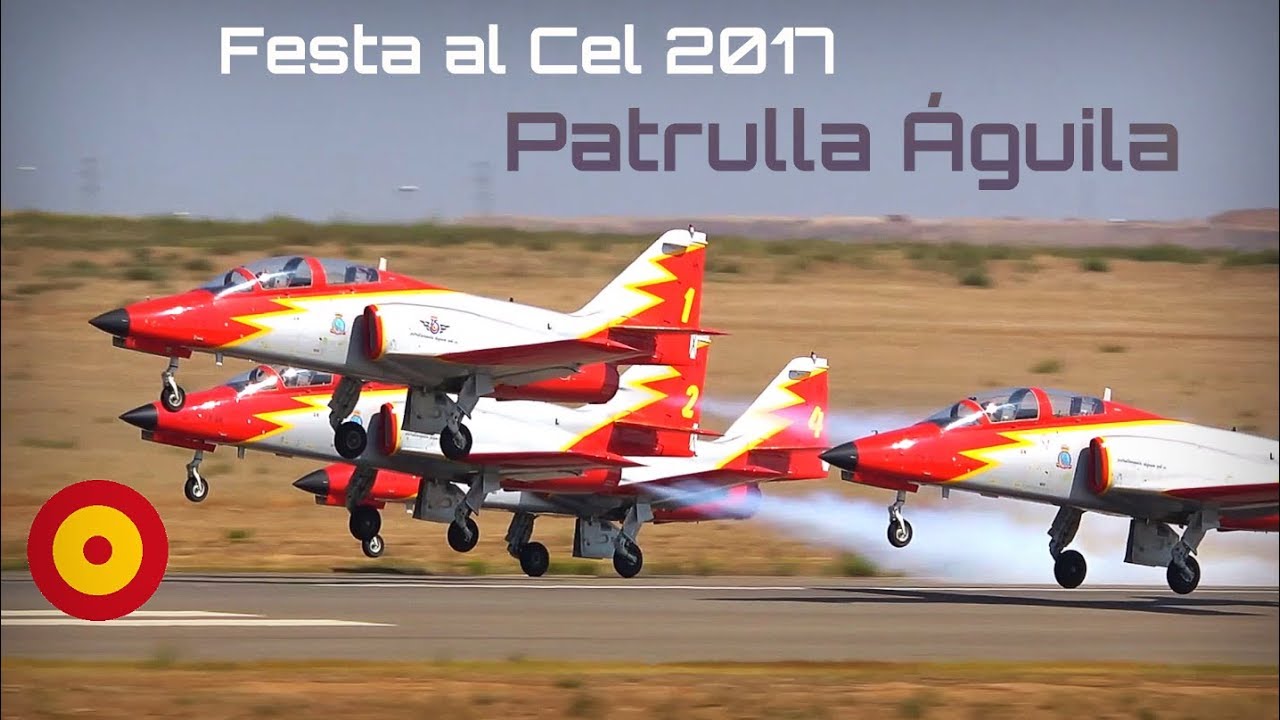 Festa al Cel 2017 - Patrulla Águila Outstanding Show - HD 50fps