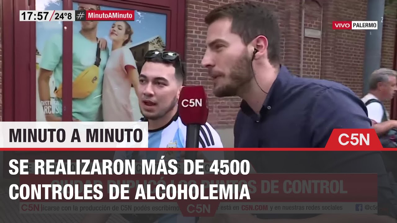 Los INSÓLITOS SUCESOS en los CONTROLES de ALCOHOLEMIA que REGISTRÓ el móvil de C5N