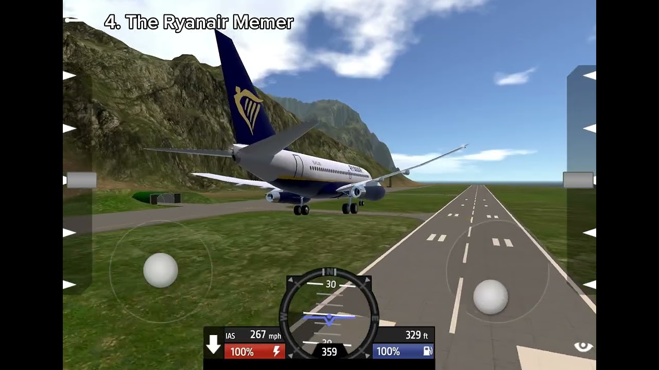 8 types of landings in SimplePlanes