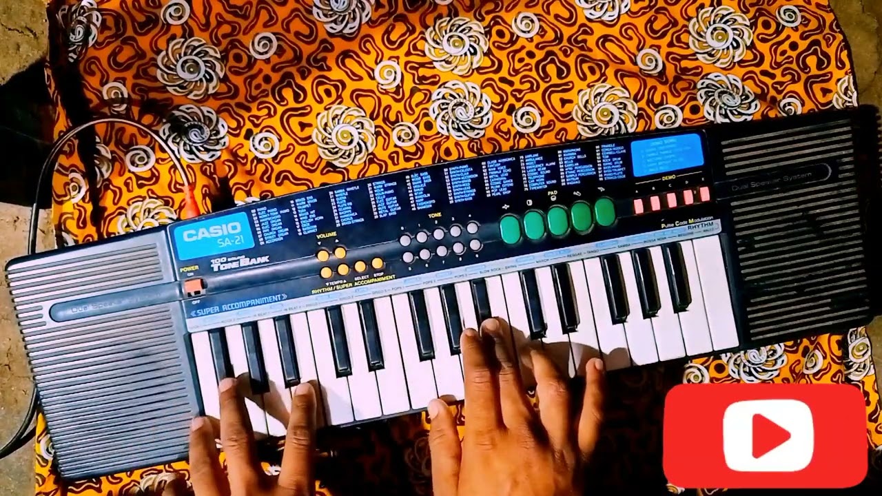 didi Tera devar Deewana play by Casio song 🙏🙏🌷🌹