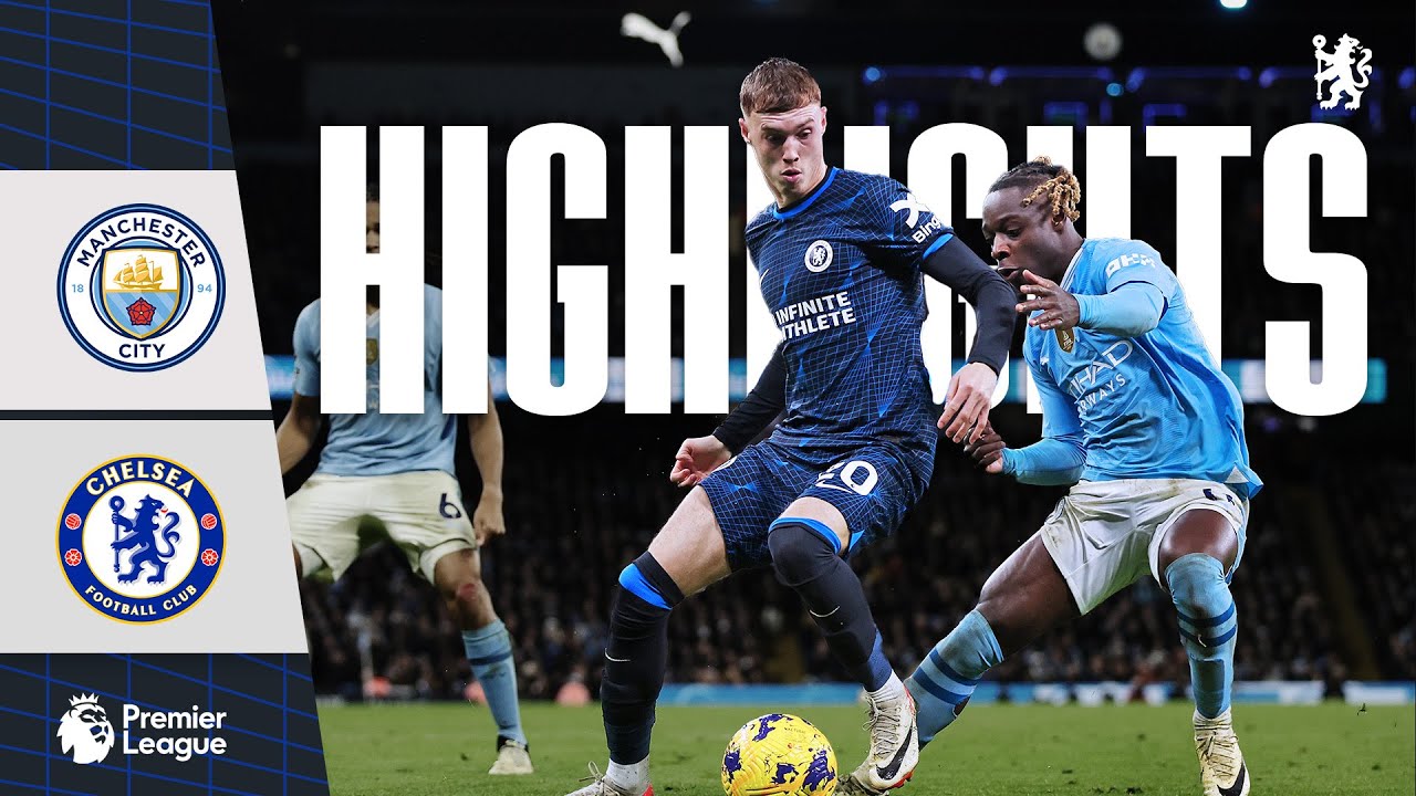 Man City 1-1 Chelsea | HIGHLIGHTS | Premier League 2023/24