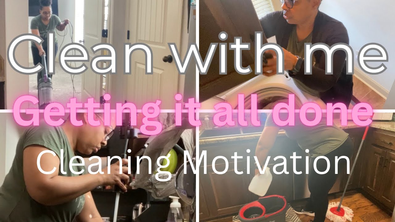 Clean with me | Cleaning Motivation-Getting it all done-