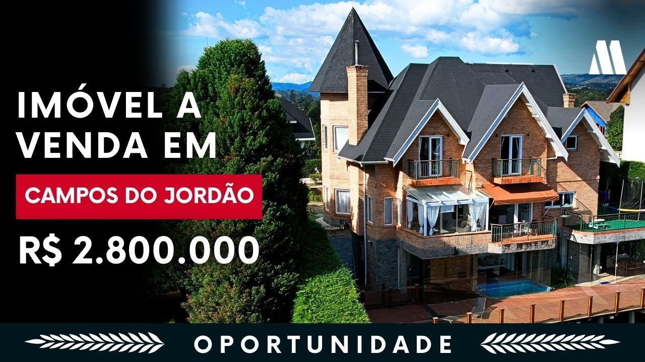 MORADIA DOS SONHOS: LUXO E CONFORTO EM CAMPOS DO JORDÃO