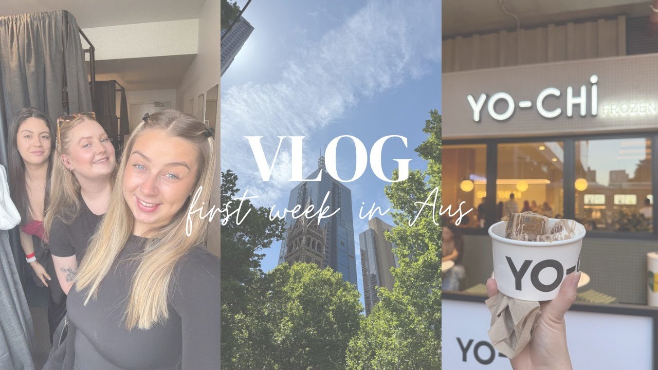 CHAR DOWN UNDER | final goodbyes at home and my first week in Aus