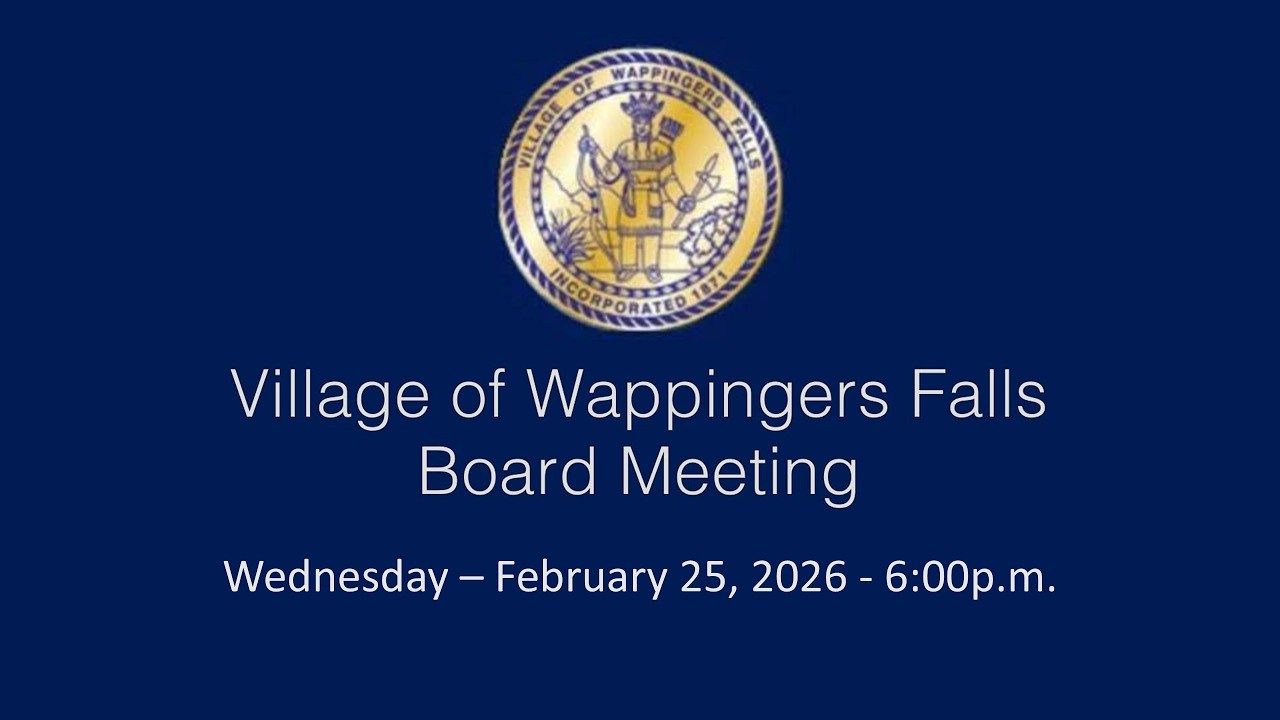 2026-02-25 Village Board Meeting