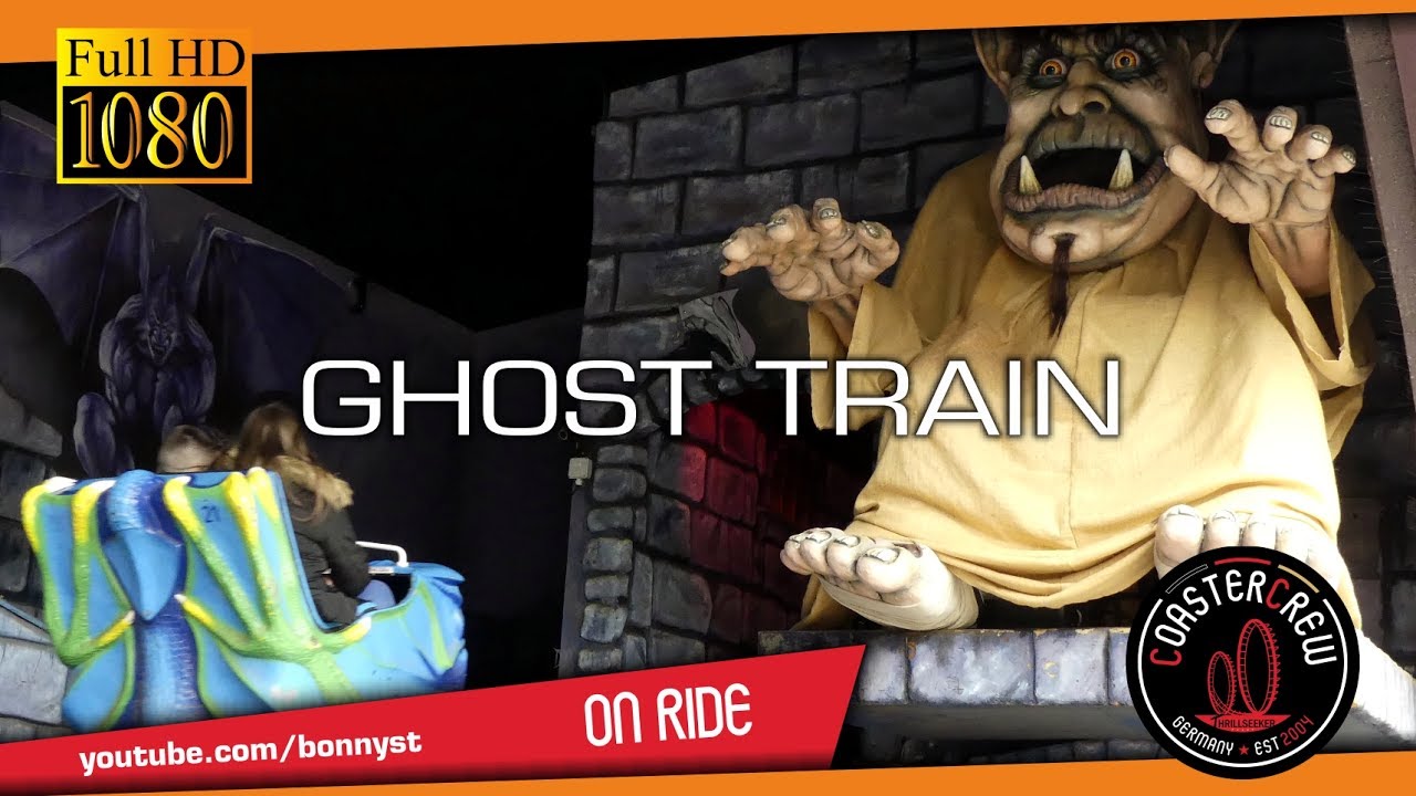 Ghost Train | scary on-ride POV | Blackpool Pleasure Beach | Geisterbahn | creepypasta dark ride