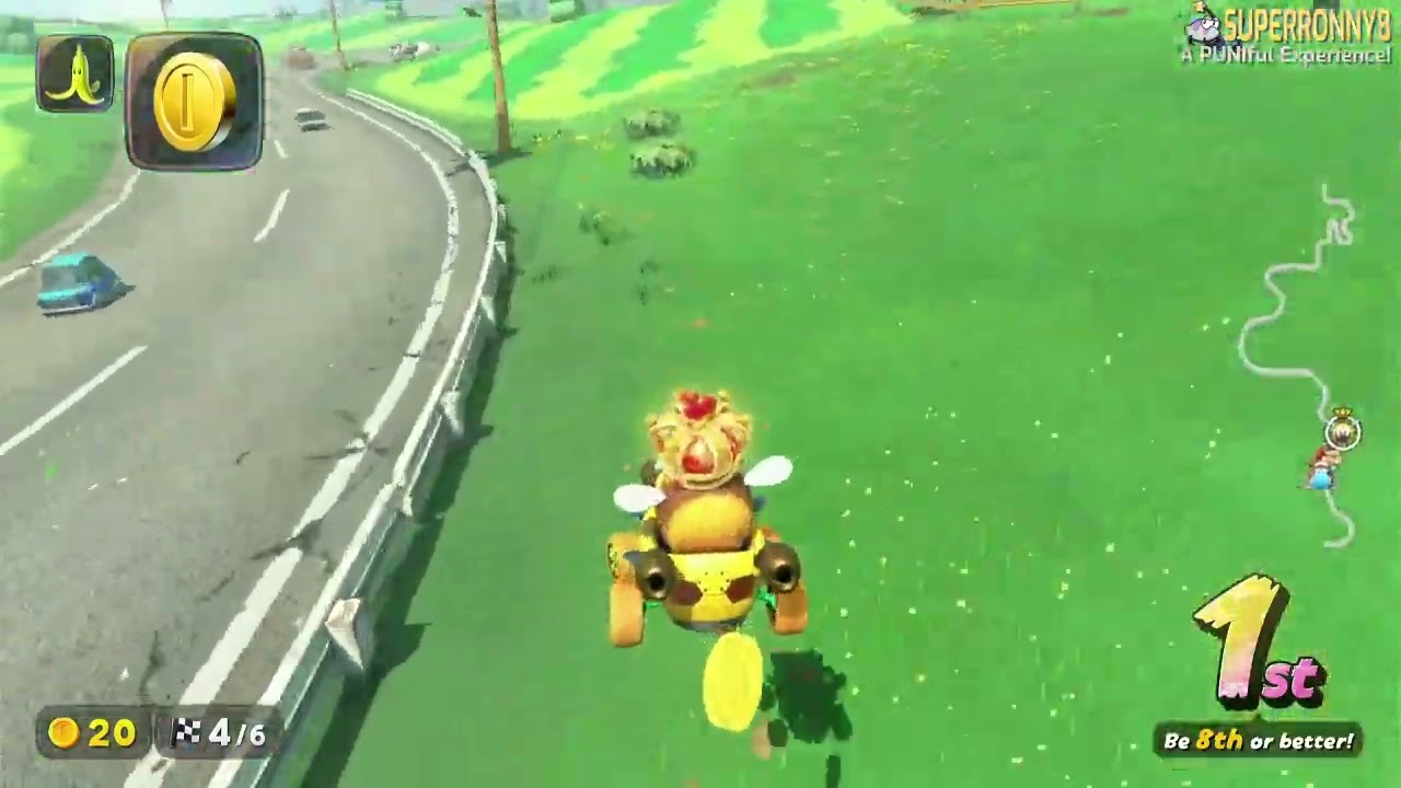Golden Rally - SR8 plays Mario Kart World 🏎️🌎