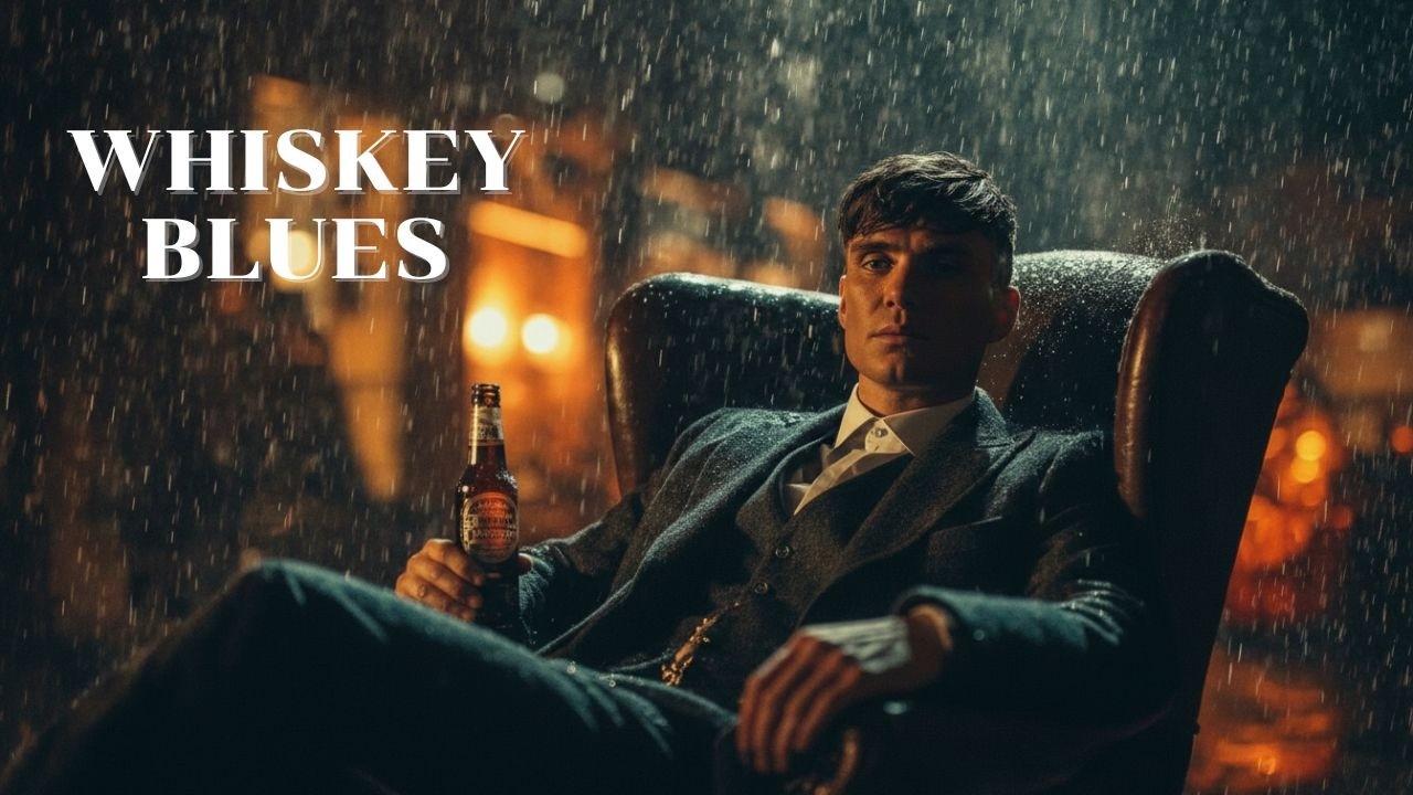 Whiskey Blues Slow Vibes 🍂 | Relaxing Blues Guitar Music for Late Night Chill.