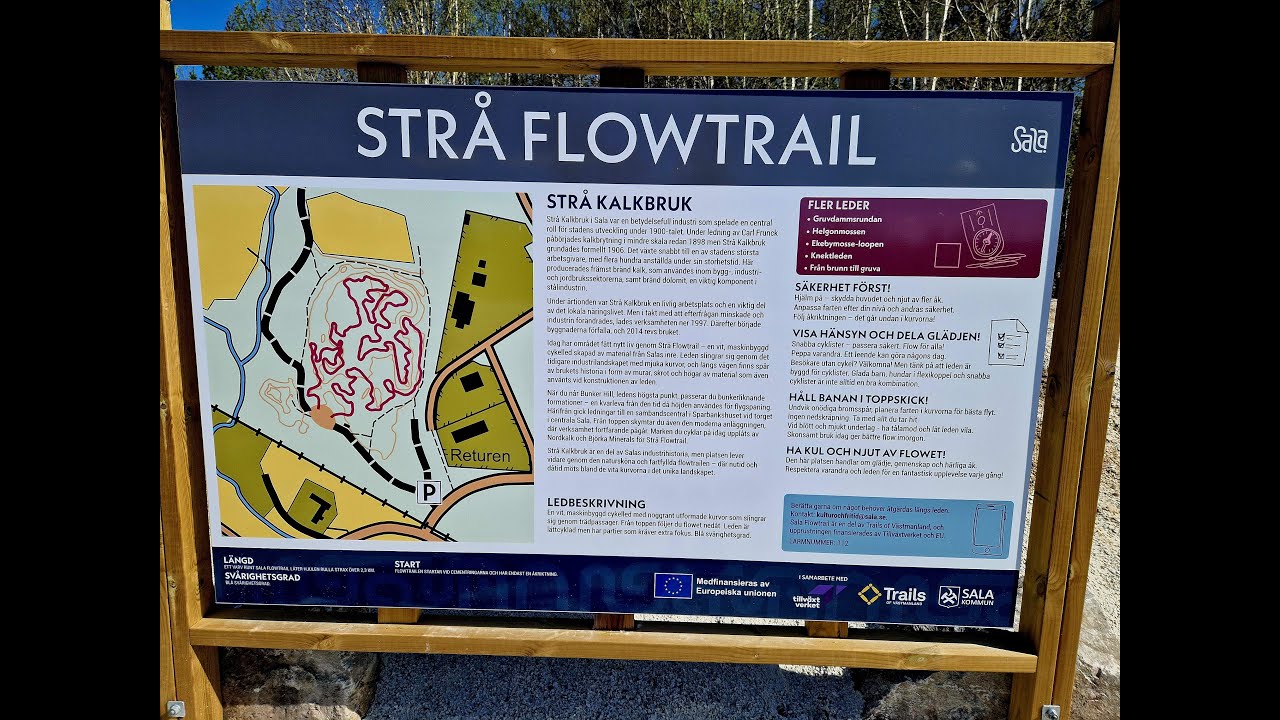 Strå Flowtrail 1 Varv.