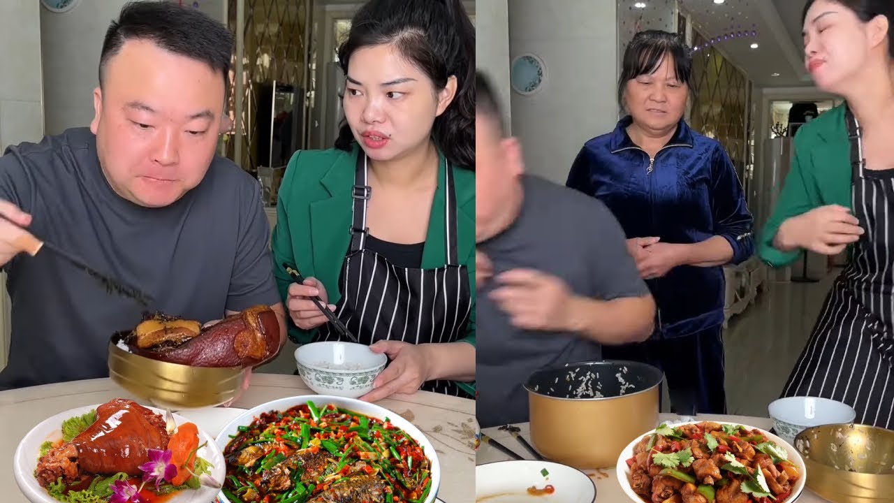 My selfish husband actually snatched my mother-in-law's braised pork. I want to teach him a lesson.